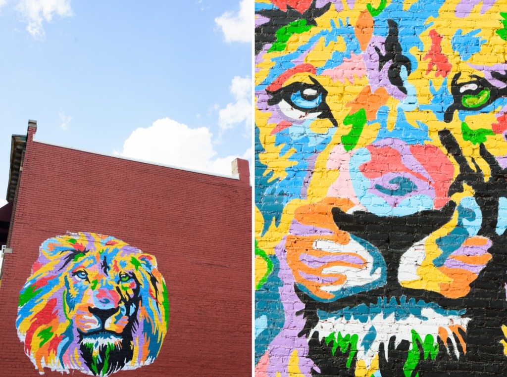 saginaw lion mural painting-003