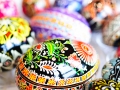 Completed Kraslice egg by Chief Curator Sandy Schwan
